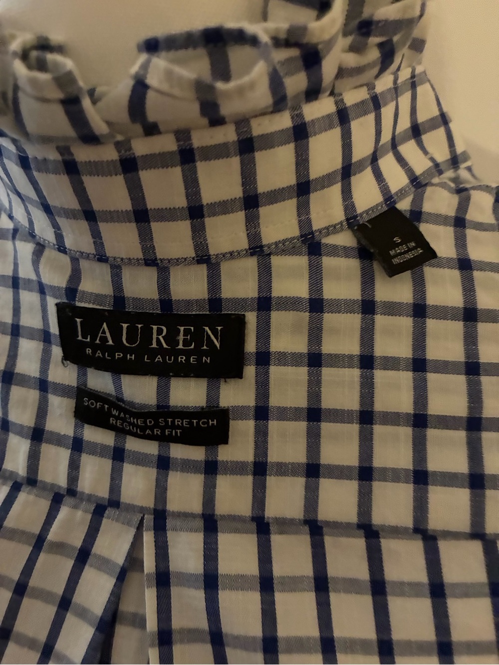 Up cycled Ralph Lauren, Lauren ruffled collar Girly shirt - Picture 4 of 5